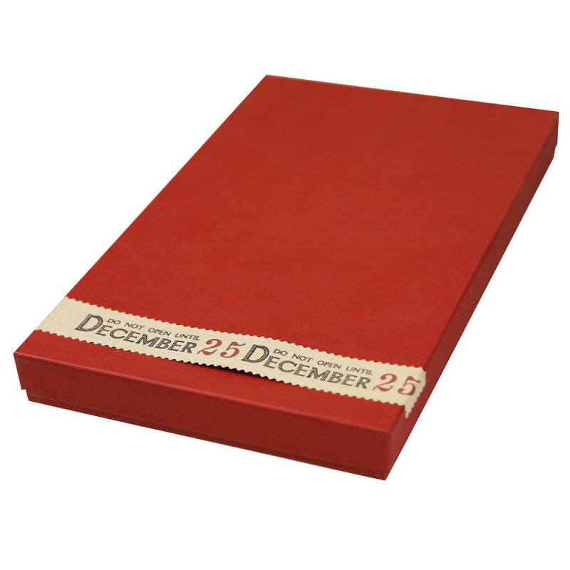 Gift box 30x18,5cm red  