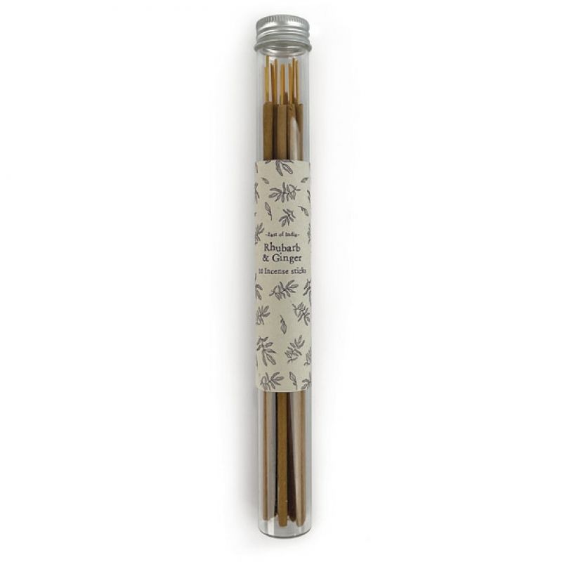 Tube of incense sticks-Rhubarb & Ginger