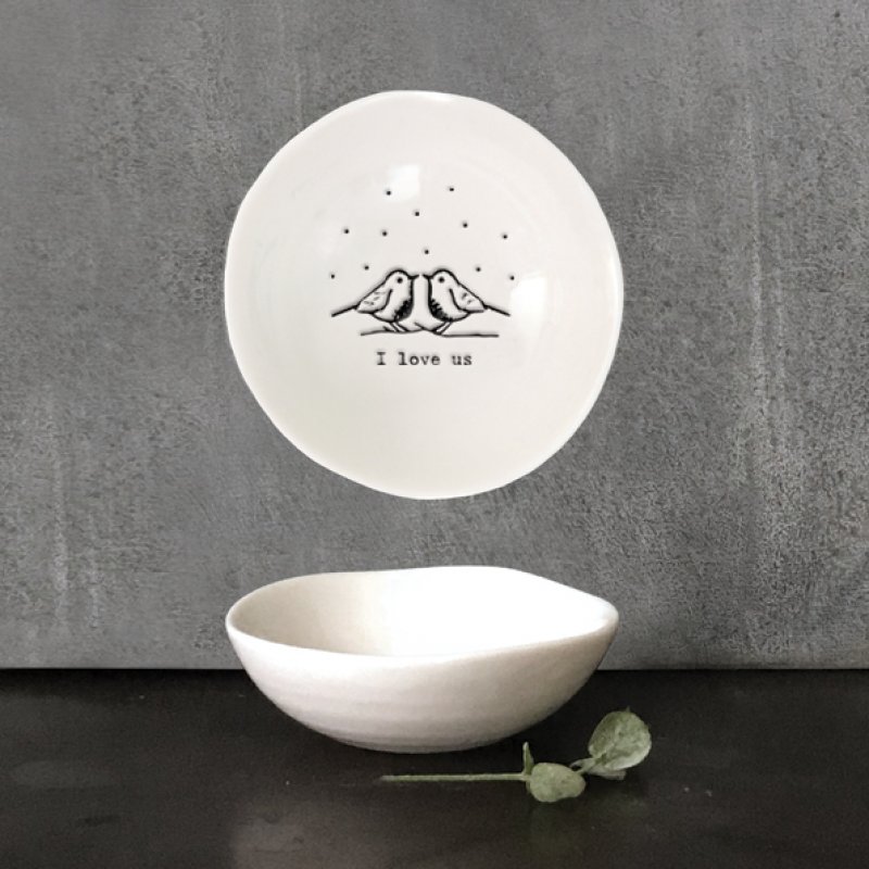 Sml wobbly bowl-I love us