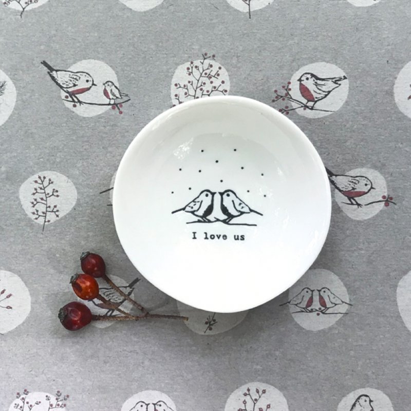 Sml wobbly bowl-I love us