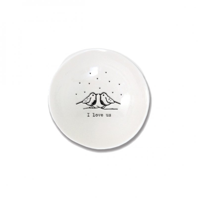Sml wobbly bowl-I love us