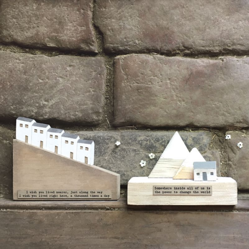 Wooden scene-Mountains/Somewhere inside all of us
