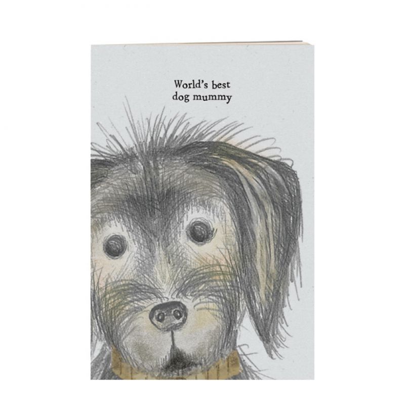 Βιβλιαράκι block print σκύλος-Best dog …