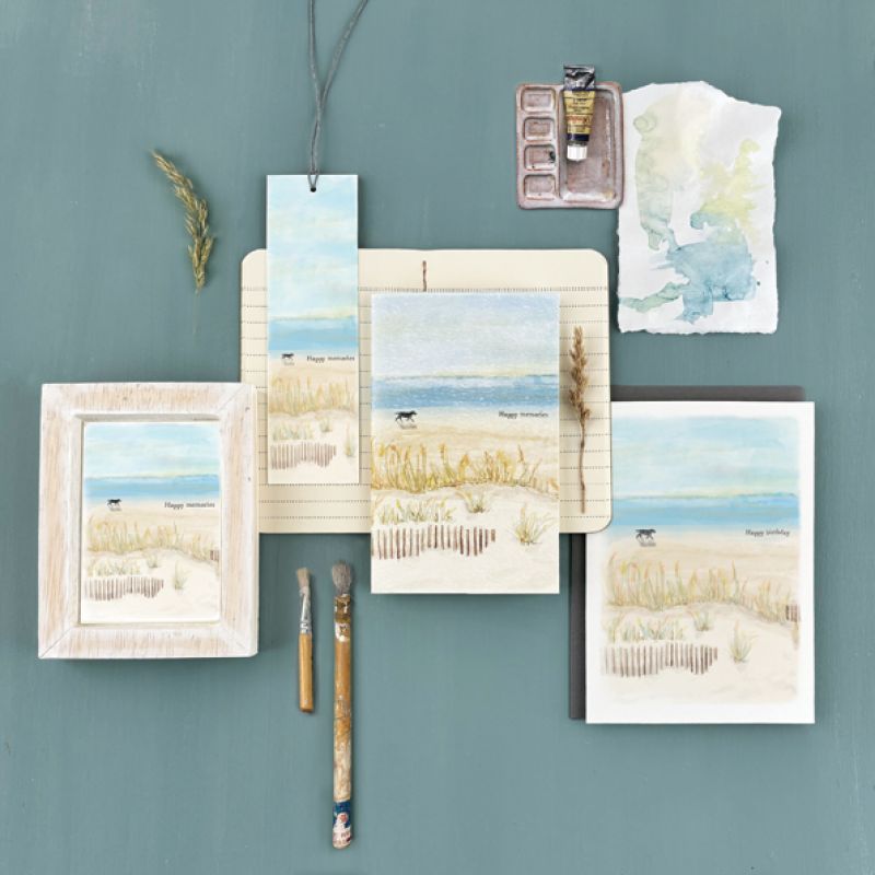 Σελιδοδείκτης Seascape -Happy memories 4,5x10,5εκ.