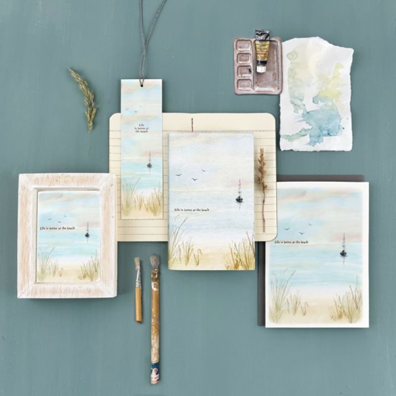 Σελιδοδείκτης Seascape -Life is better at the beach 4,5x10,5εκ.