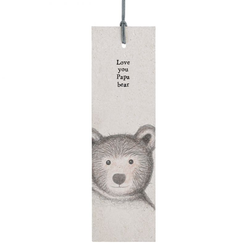 Σελιδοδείκτης αρκούδος - Love you Papa bear 4,5x10,5εκ.
