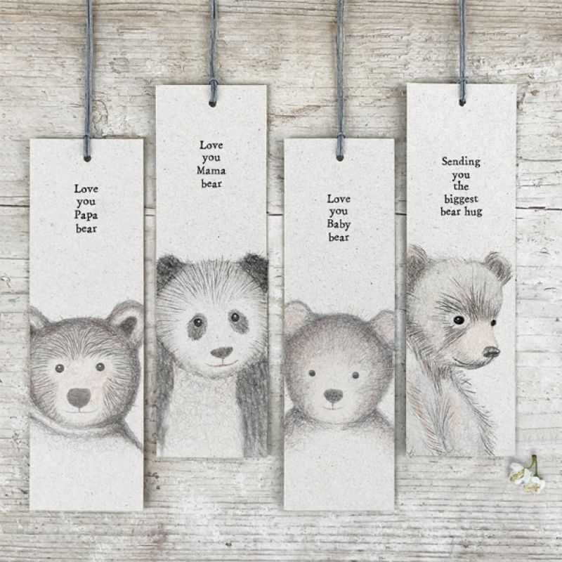 Σελιδοδείκτης αρκούδα - Love you baby bear 4,5x10,5εκ.