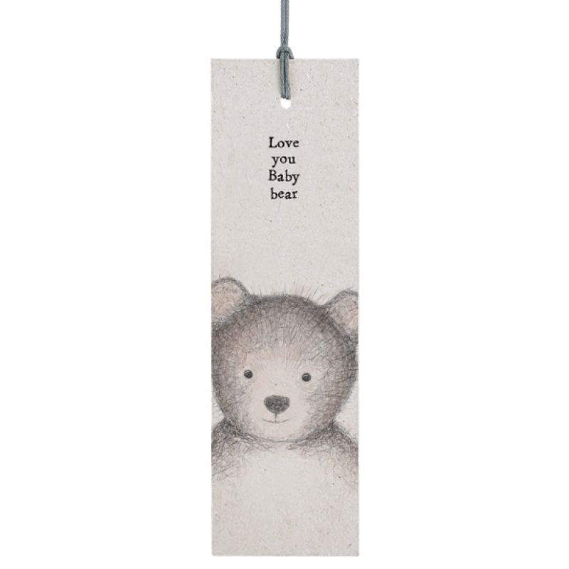 Σελιδοδείκτης αρκούδα - Love you baby bear 4,5x10,5εκ.