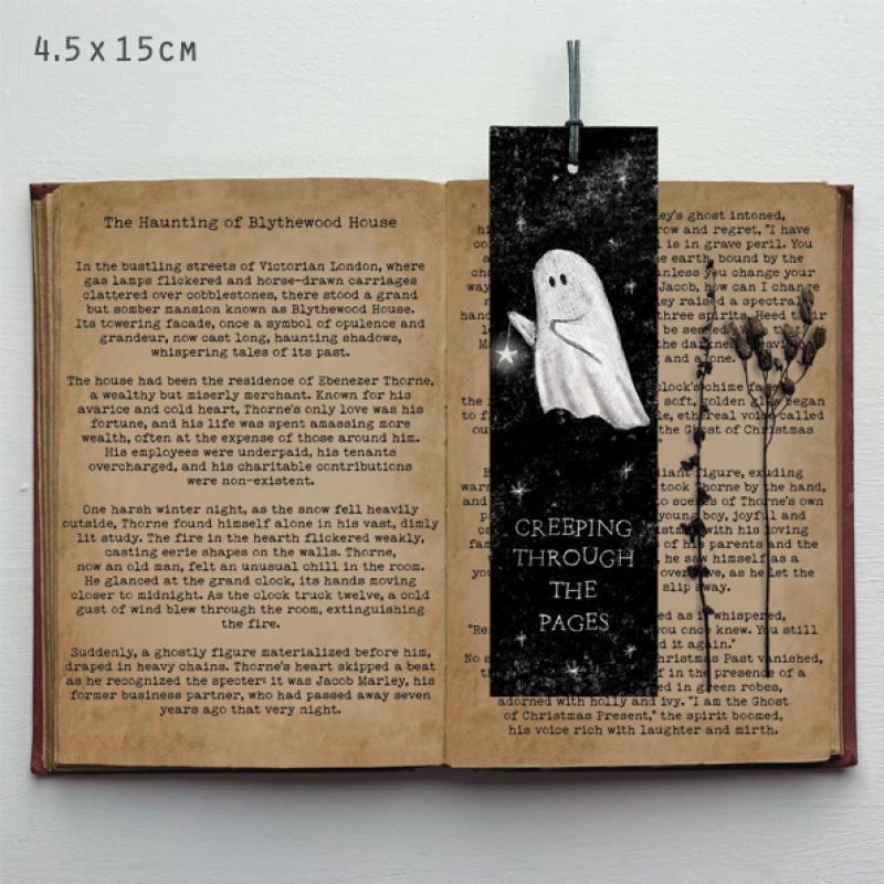 Σελιδοδείκτης φάντασμα - Creeping … 4,5x10,5εκ.