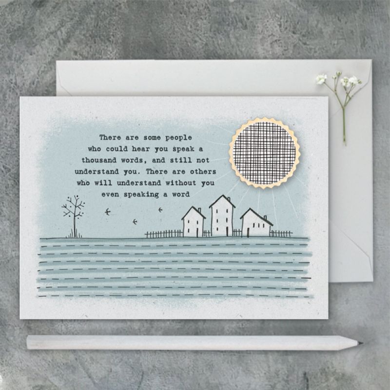 Stitchery card - Some people…