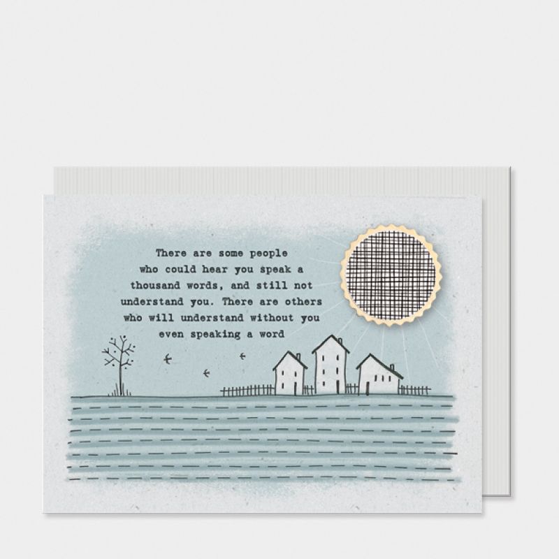 Stitchery card - Some people…