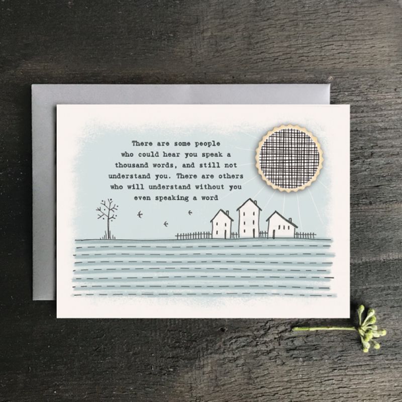 Stitchery card - Some people…