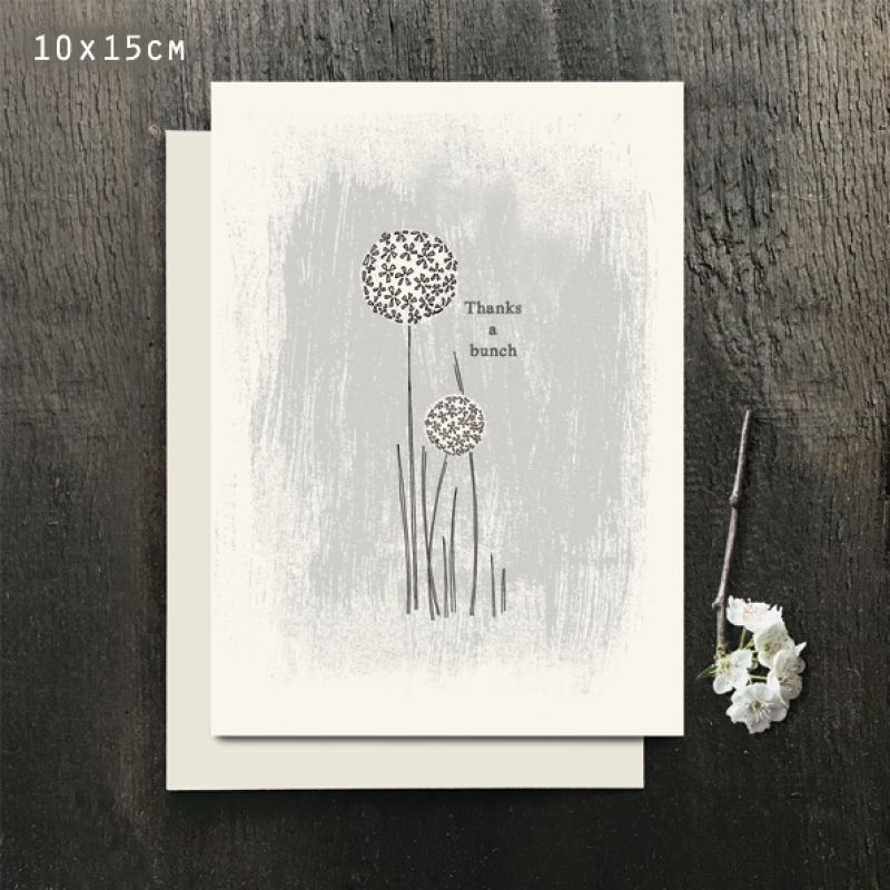 Blossom κάρτα-Thanks a bunch 12x16,5εκ.