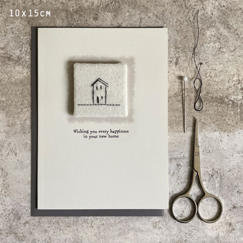 Κάρτα κέντημα - New Home