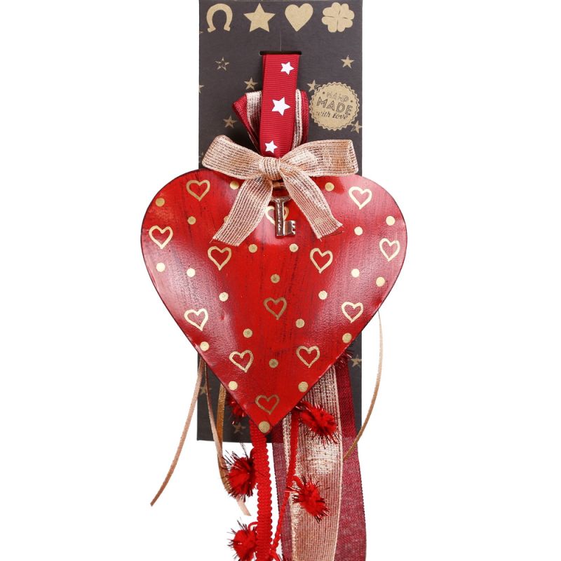 Lucky charm - Antique Red Heart