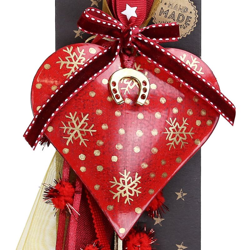 Lucky charm - Antique Red Heart