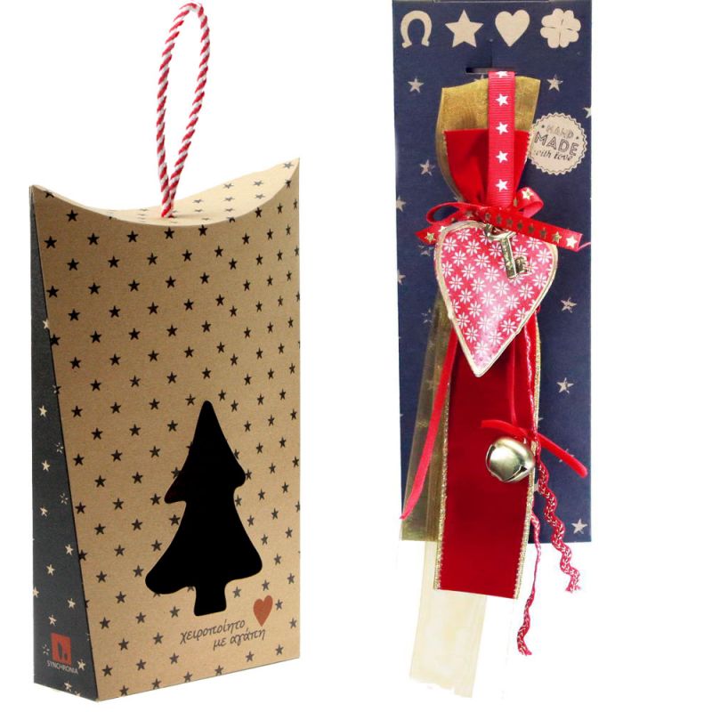 Lucky charm - Mini tin chrismas decoration