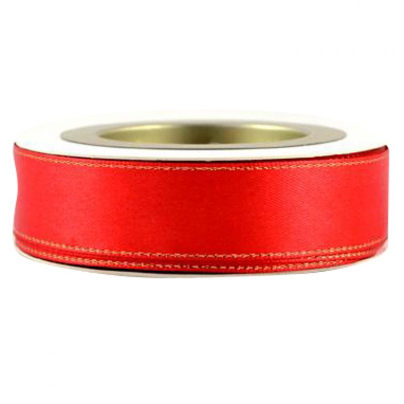 METALIC FINISH SATEN 3mmX45m-red