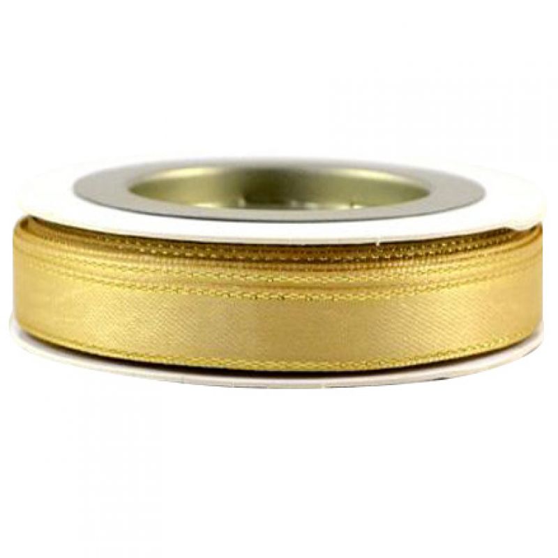 METALIC FINISH SATEN 3,8cmx23m-gold