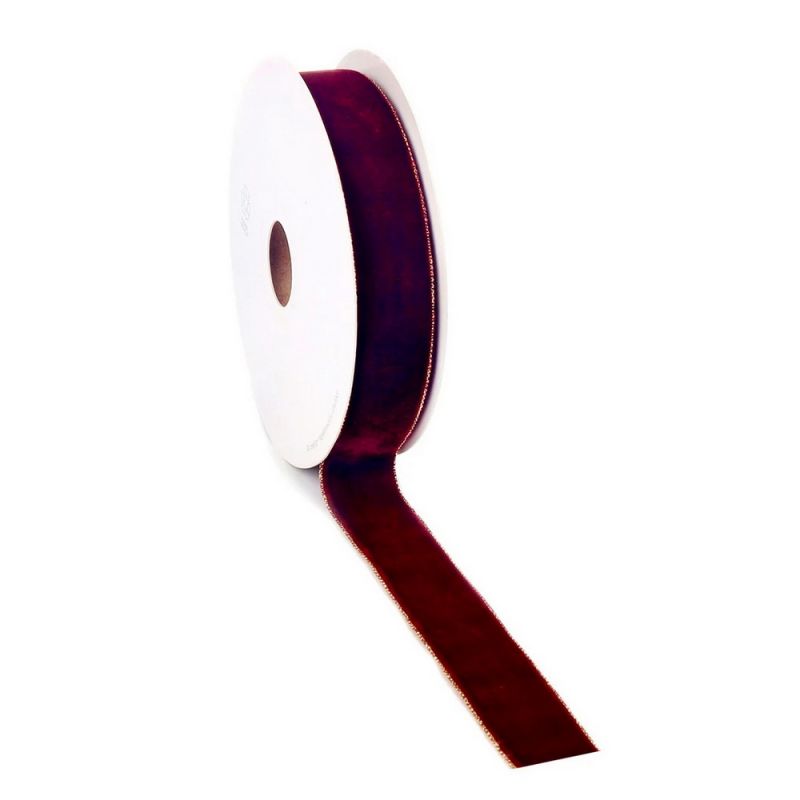 VELVETY GOLD ribbon 10m/38mm