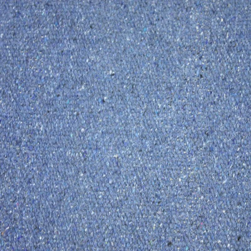 Plain Recycled Yarn Rug Indigo(IN) 90 x 150cm