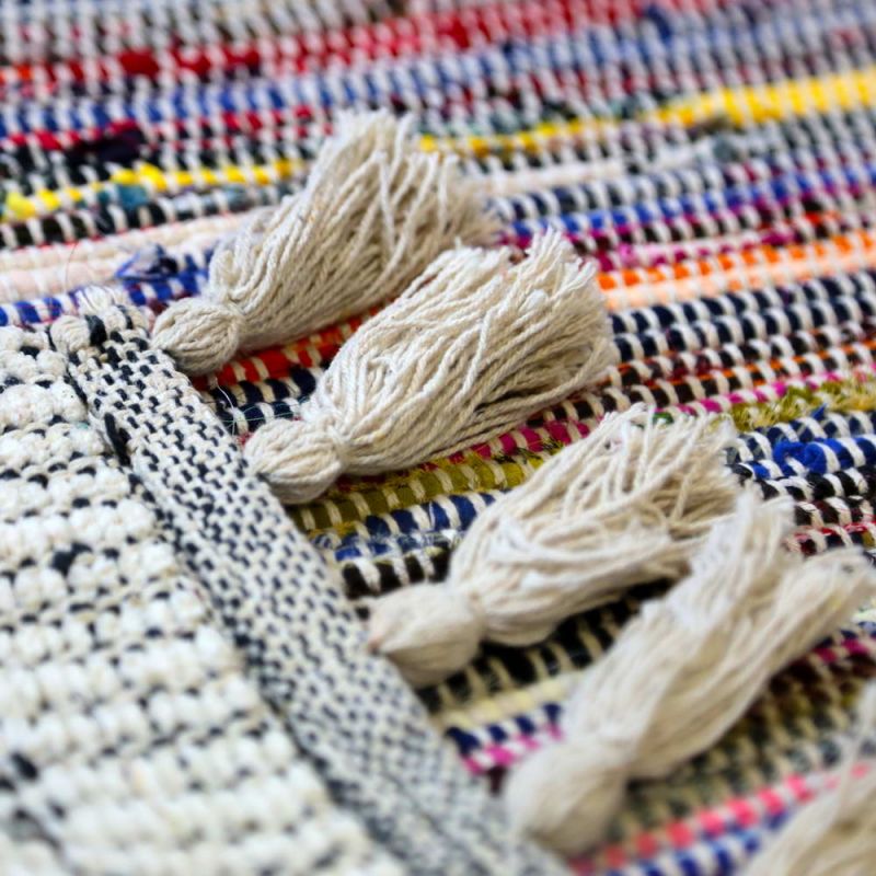 Χαλί 75x135 chenille ουράνιο τόξο