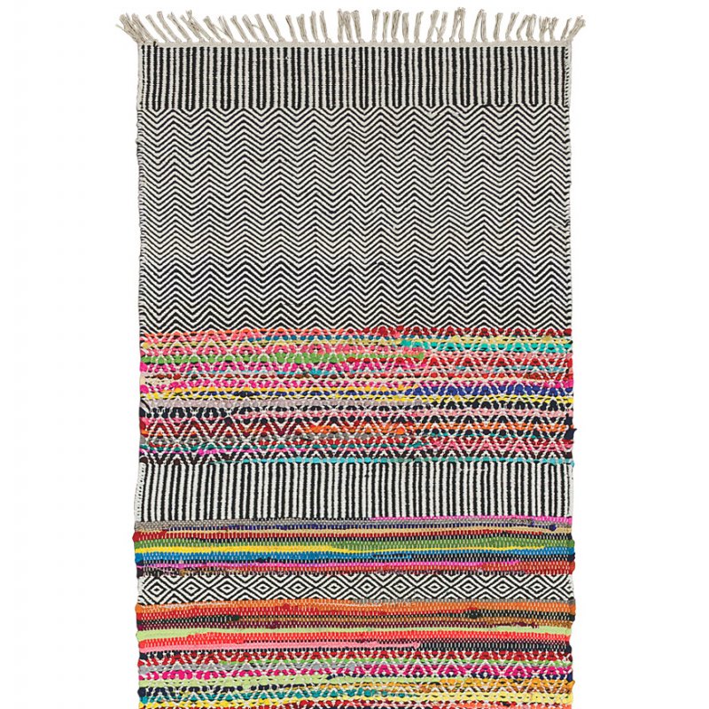 Rishikesh handloom indian rug, 75x240cm