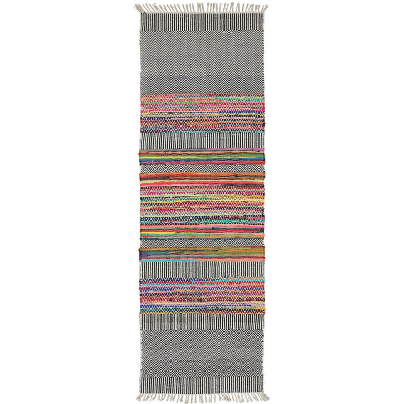 Rishikesh handloom indian rug, 75x240cm