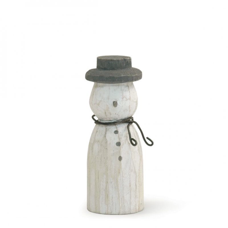 Wooden snowman-Small