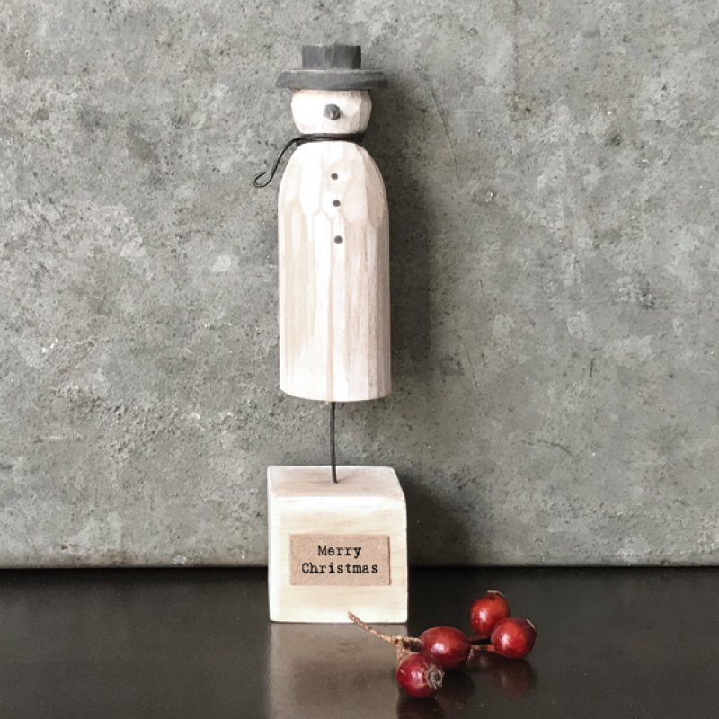 Snowman on stand 