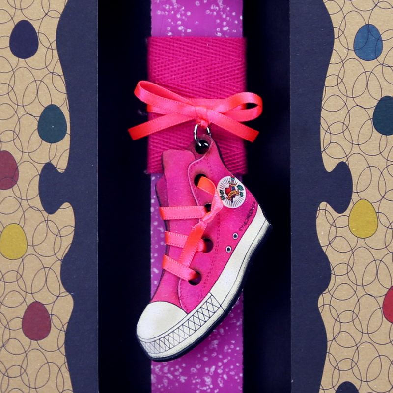 Easter Candle show keychain