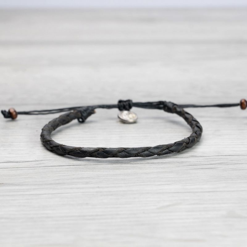Leather Surf Bracelet 