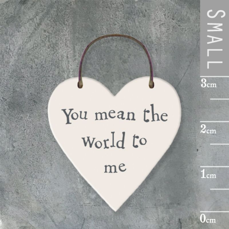 Καρδιά μικρή - You mean the world to me 3x6 εκ.