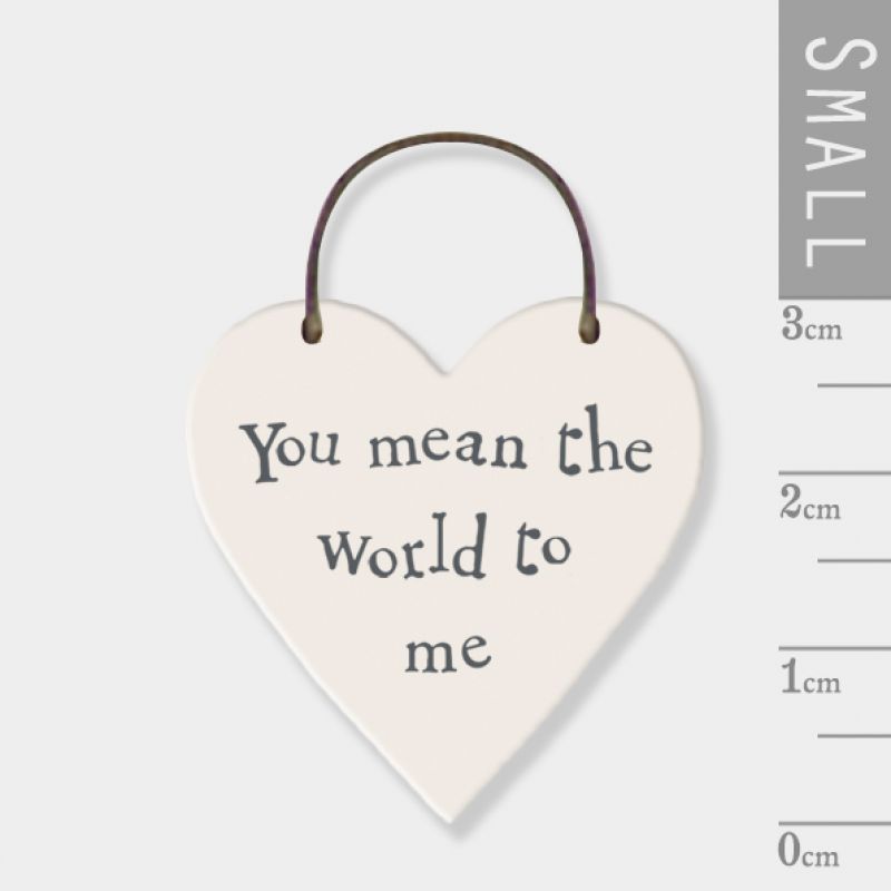 Καρδιά μικρή - You mean the world to me 3x6 εκ.