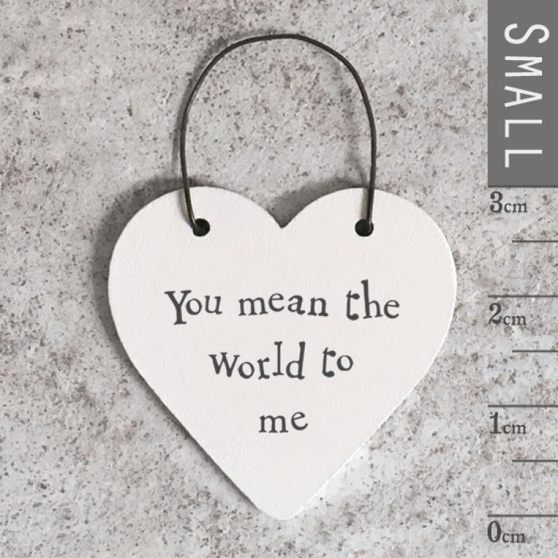 Καρδιά μικρή - You mean the world to me 3x6 εκ.