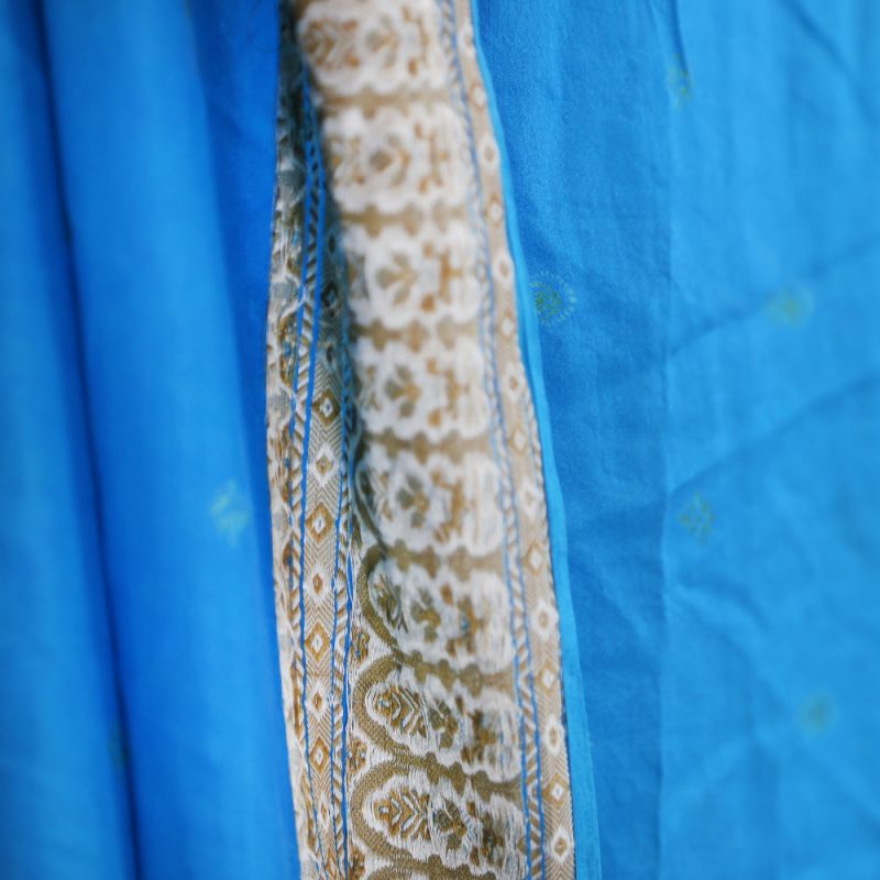 Old rayon sari approx 5m asst'd