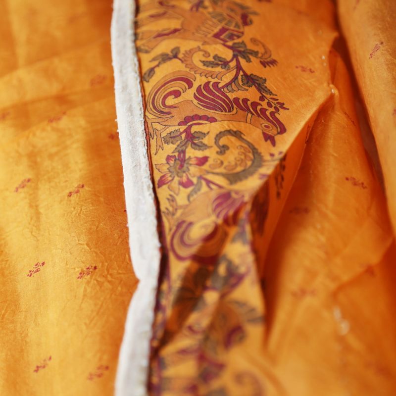 Old rayon sari approx 5m asst'd
