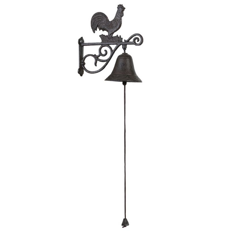Door bell wall mounted cast iron 10x19x21cm