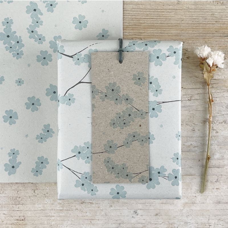 Blossom tag-Blue