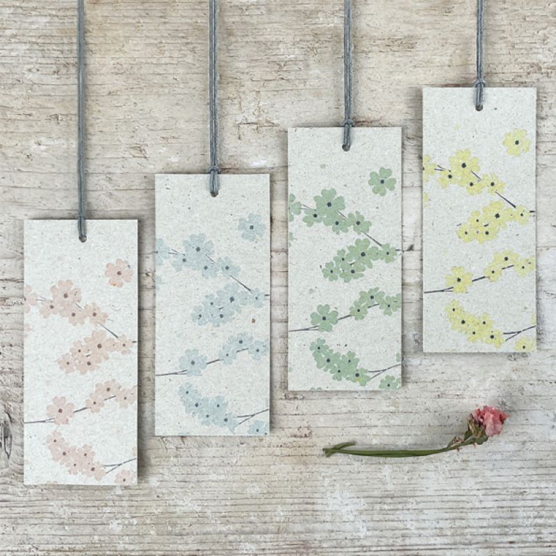Blossom tag-Blue