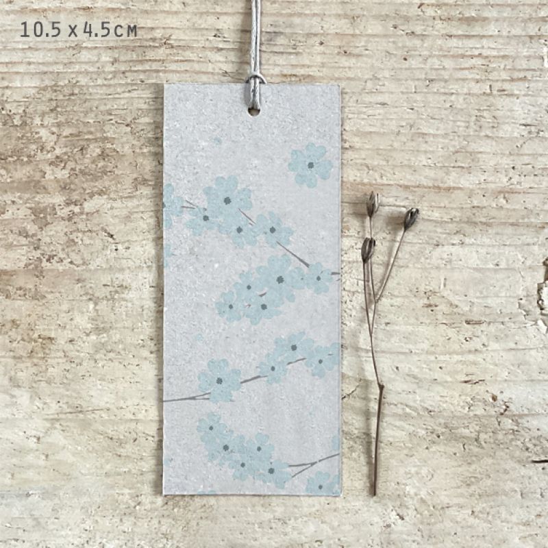Blossom tag-Blue