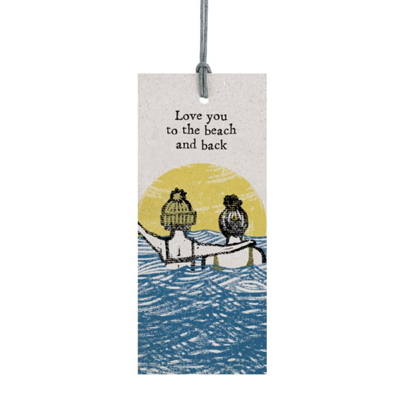 Swimmer tag-Love you to the beach