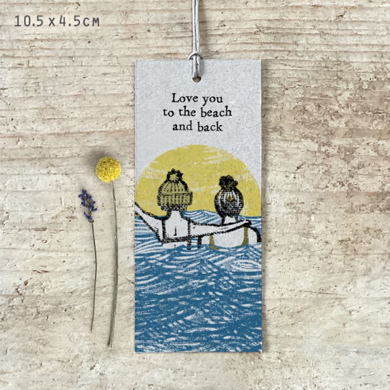 Swimmer tag-Love you to the beach